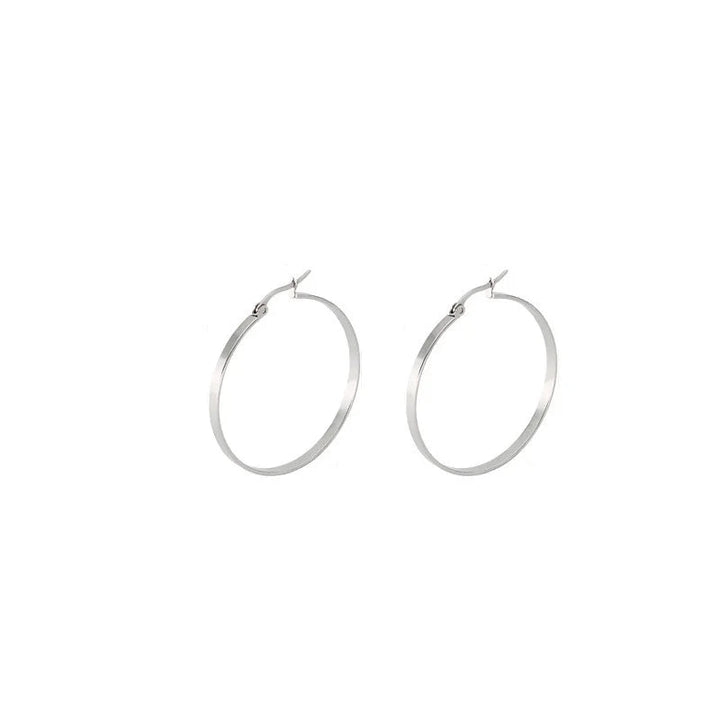 Steampunk Hoop Earrings chic