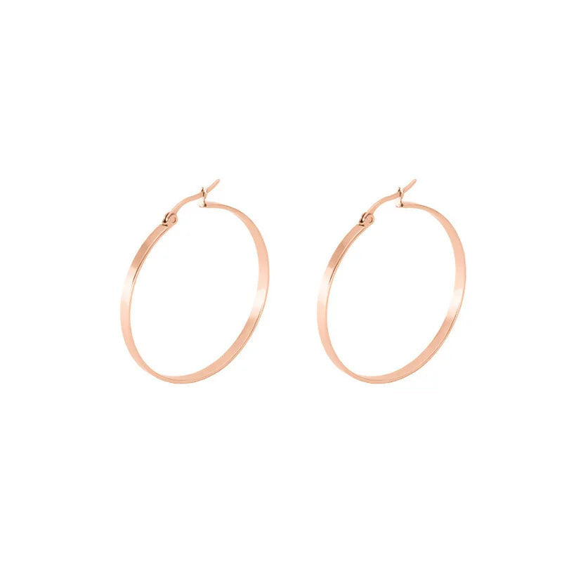 Steampunk Hoop Earrings elegant