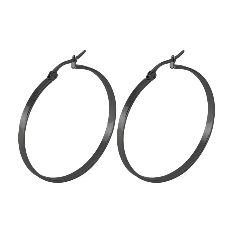 Steampunk Hoop Earrings stylish