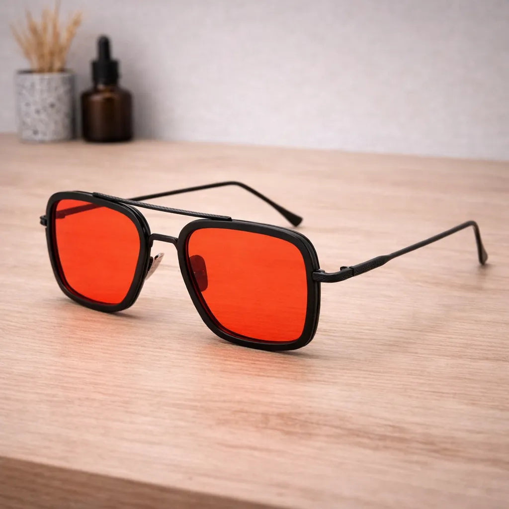 Steampunk Iron Man sunglasses