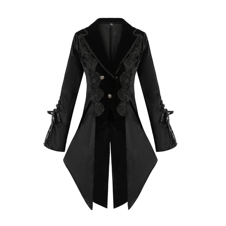 Steampunk Jacket Design Black