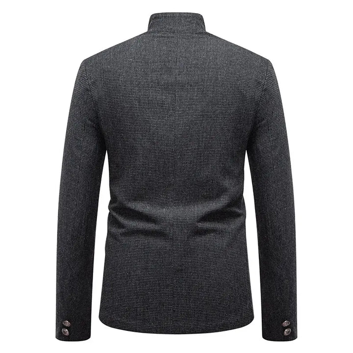 Steampunk Jacket With Slanted Buttons refined