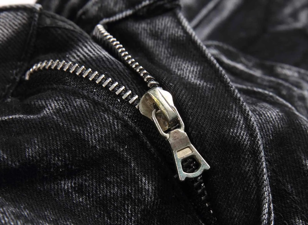 Steampunk Jeans With Rivets – alternative fashion