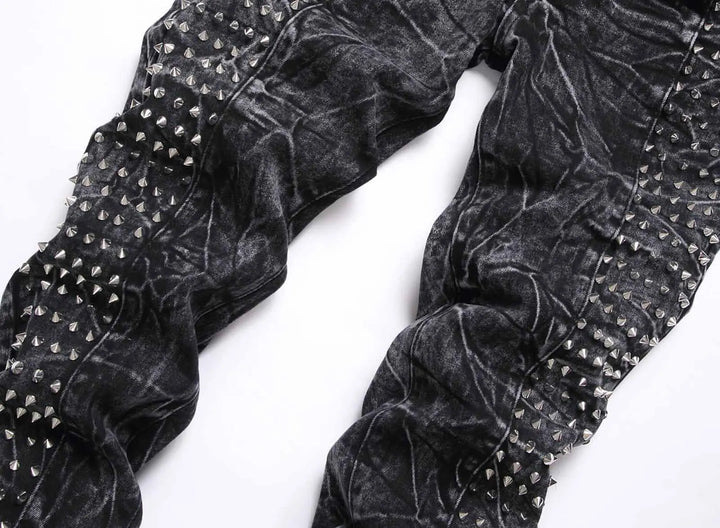 Steampunk Jeans With Rivets – classic steampunk