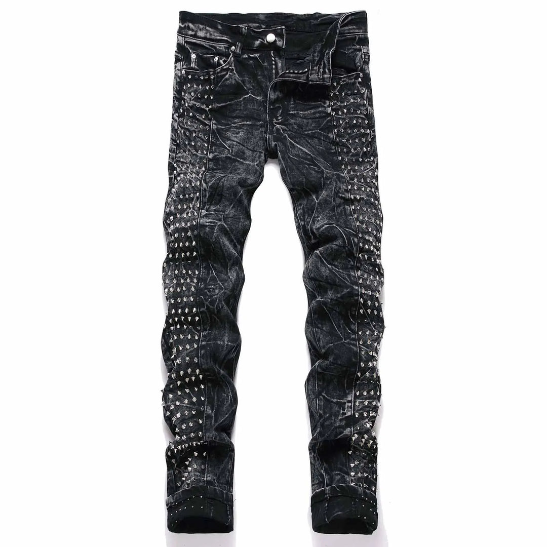 Steampunk Jeans With Rivets – industrial design