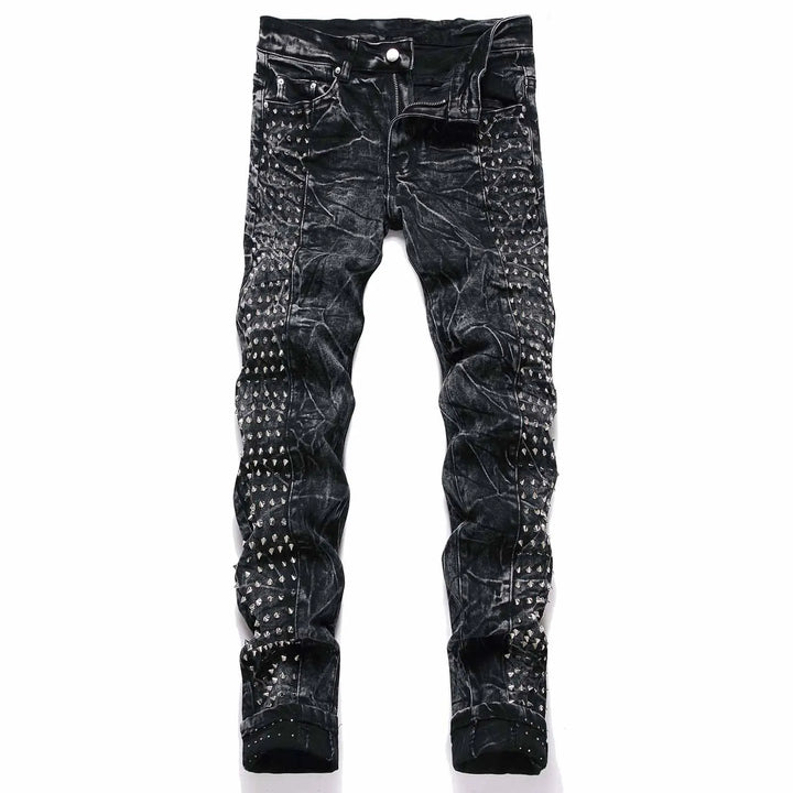 Steampunk Jeans With Rivets – industrial design