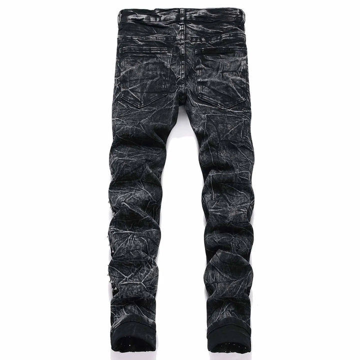 Steampunk Jeans With Rivets – rugged style