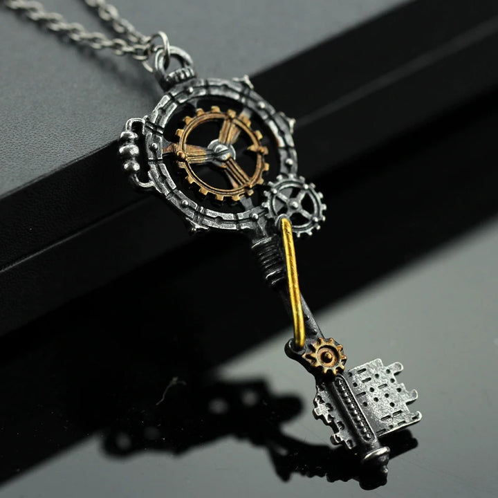Steampunk Key Necklace quality