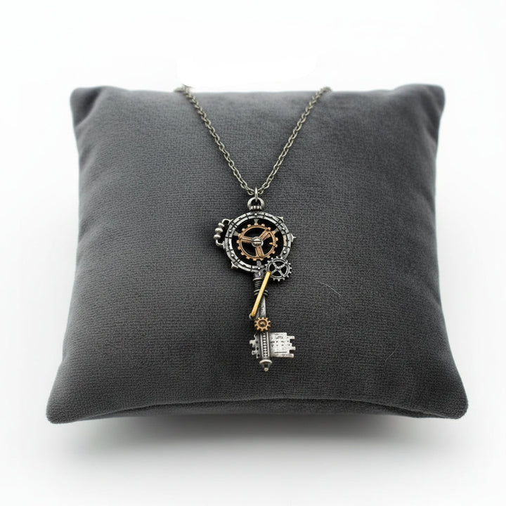 Steampunk Key Necklace stylish