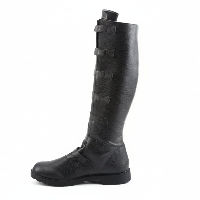 Steampunk Knight Medieval Boots fashion