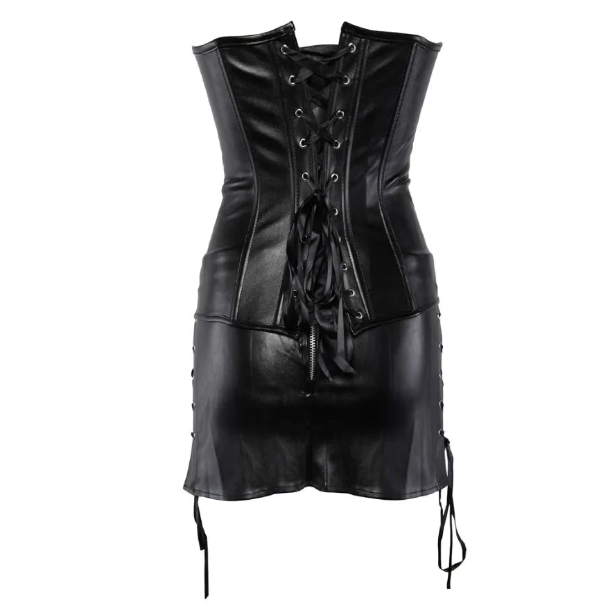 Steampunk Lace-up Bustier Corset gothic