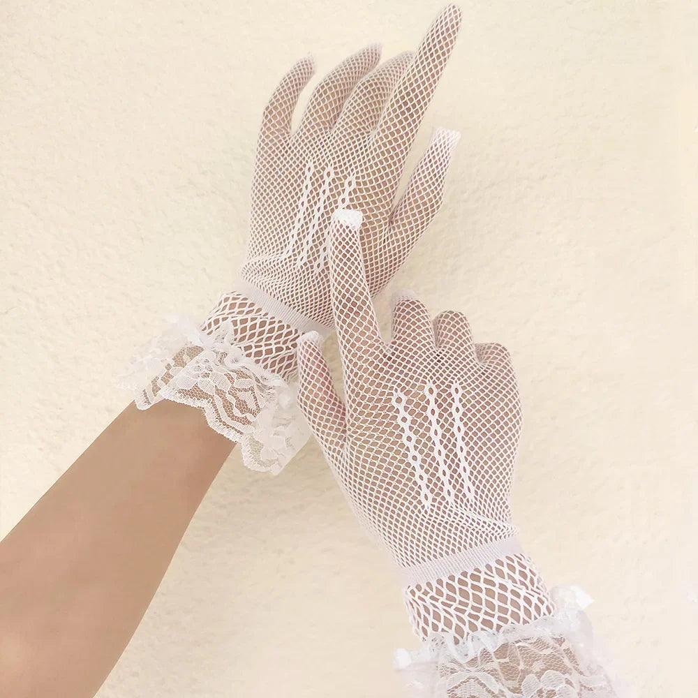Steampunk Lace Gloves Gothic tendance