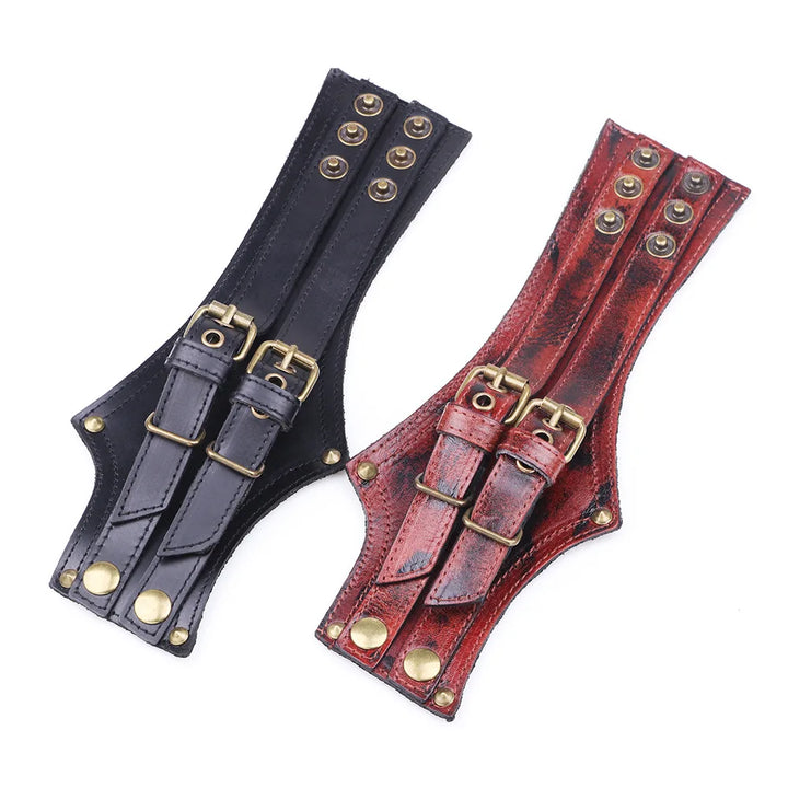 Steampunk Leather Bracelet tendance