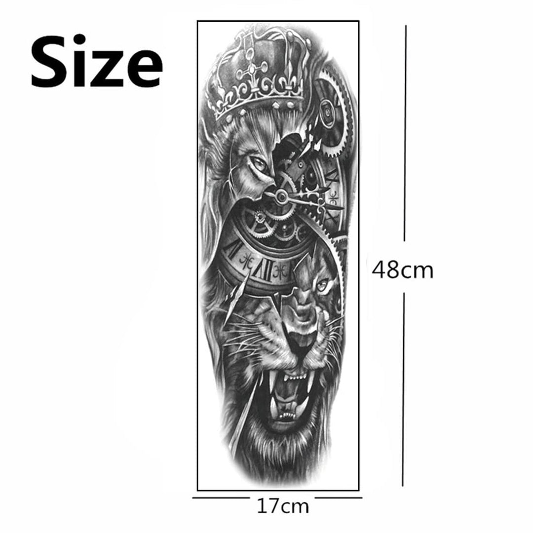 Steampunk Lion Tattoo tendance