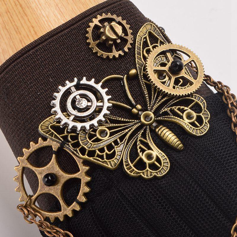 Steampunk Lolita Bracelet With Gears durable