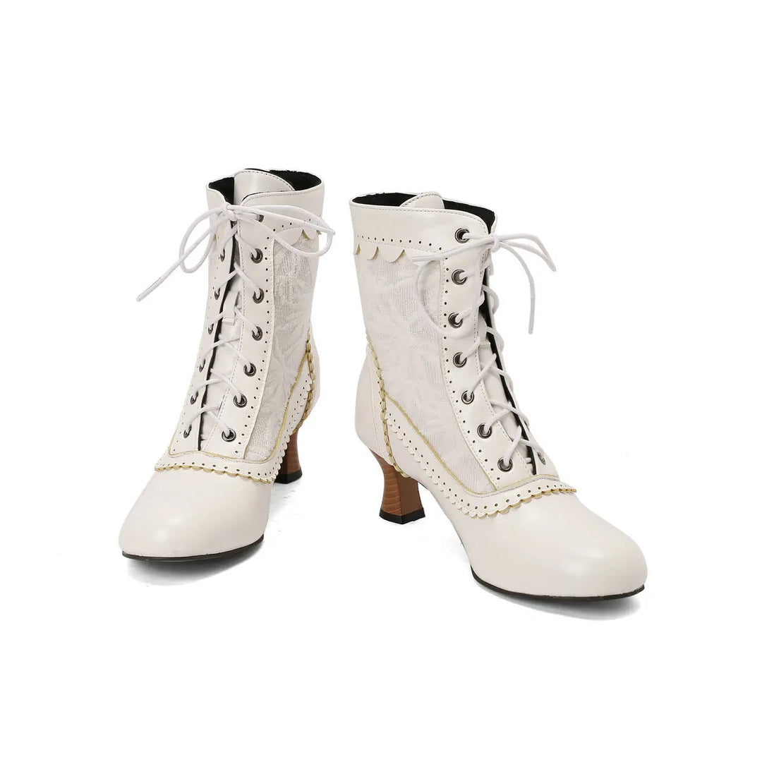 Steampunk Lolita Half Boots