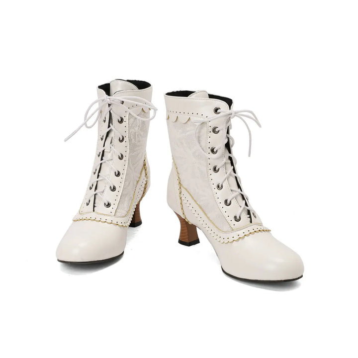 Steampunk Lolita Half Boots