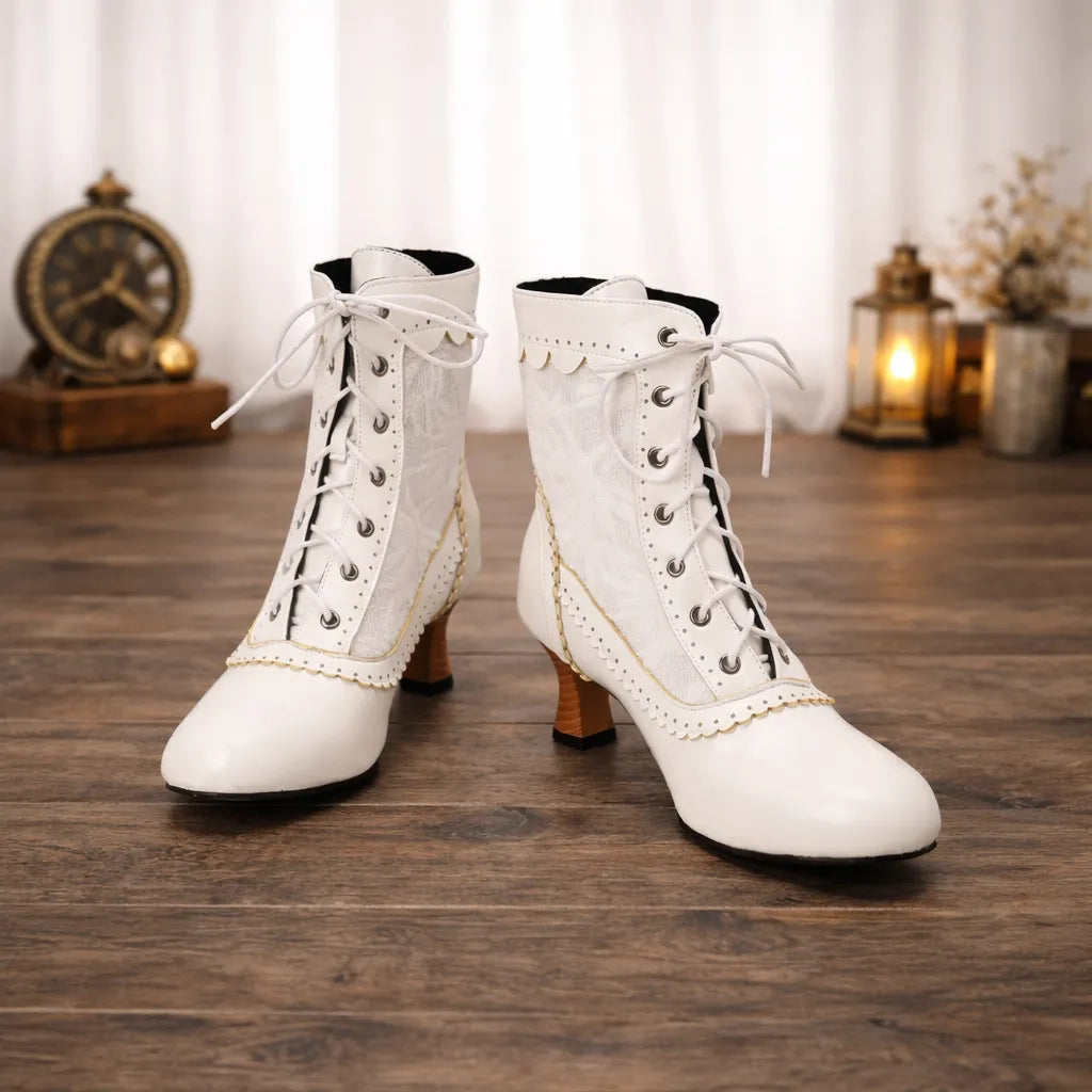 Steampunk Lolita Half Boots