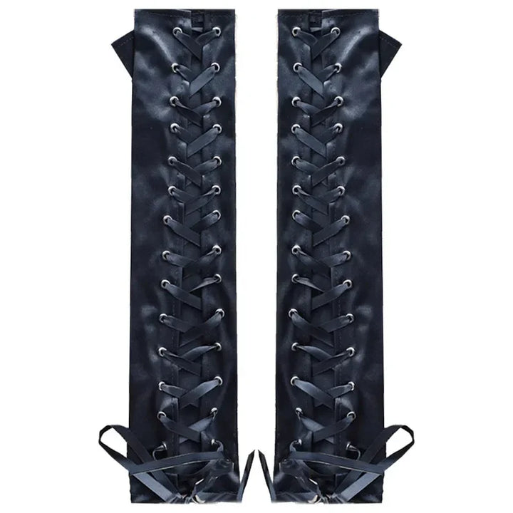 Steampunk Lolita Lace-Up Gloves Design