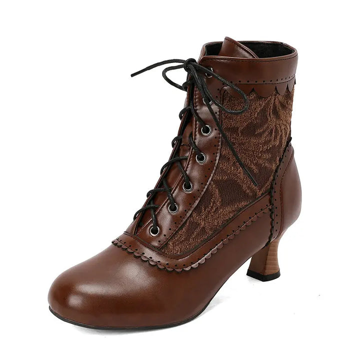 Steampunk Lolita half boots decorative buckles