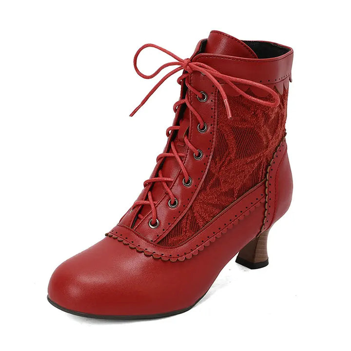 Steampunk Lolita half boots retro charm