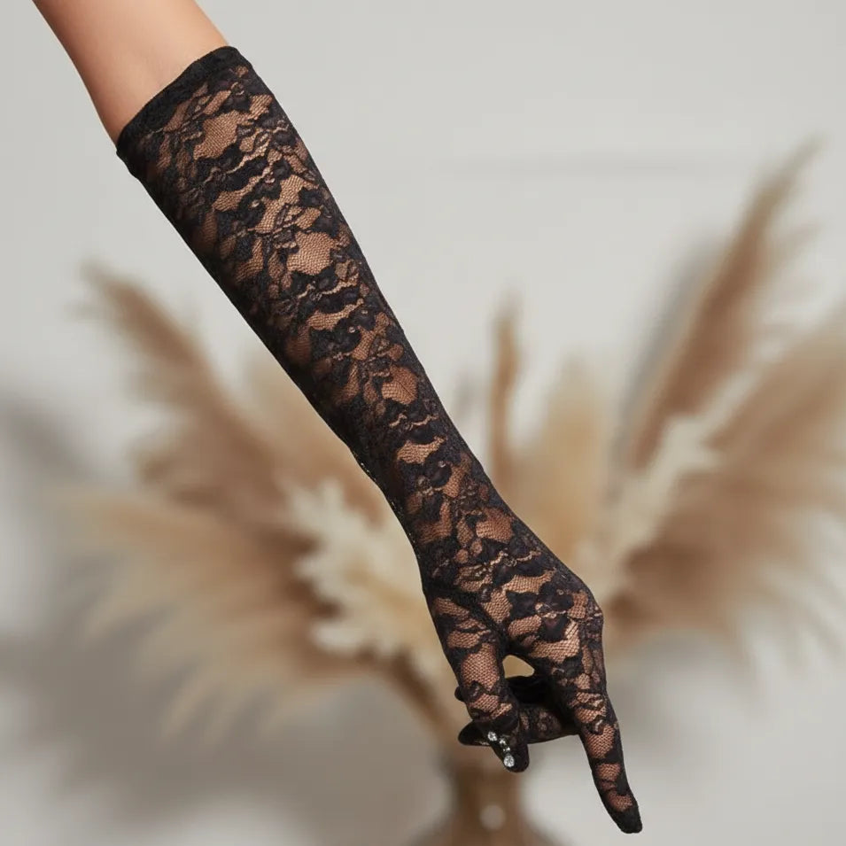 Steampunk Long Gloves