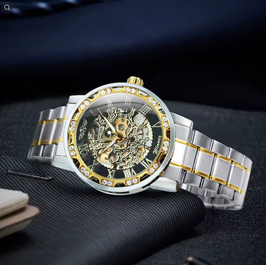 Steampunk Luxurious Wrist Watch