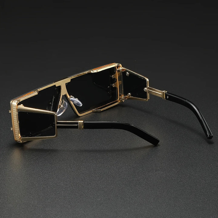 Steampunk Luxury Sunglasses – metallic finish