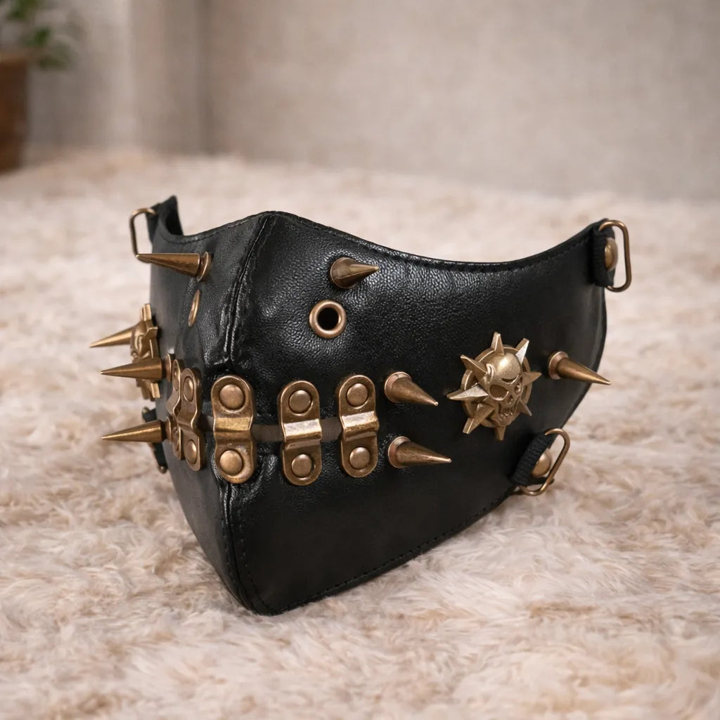 Steampunk Mask with Spikes