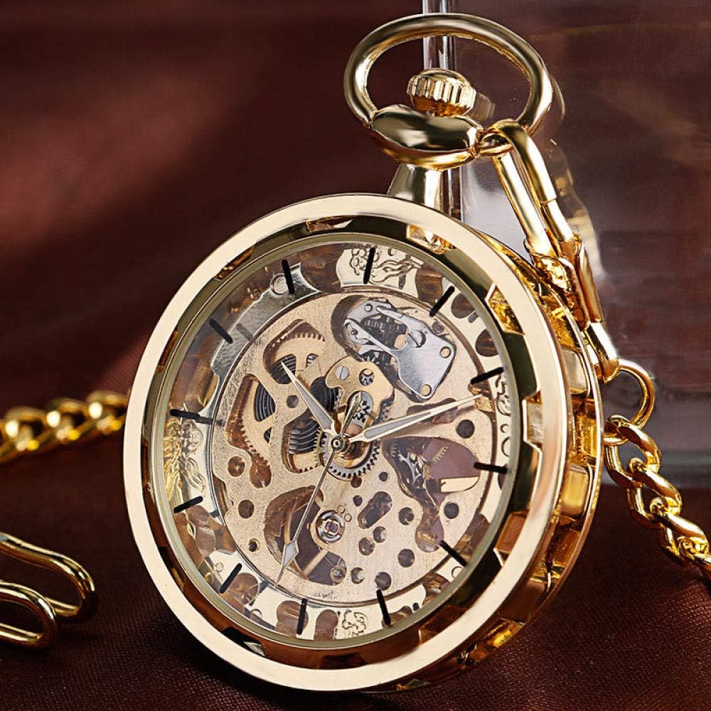 Steampunk Mechanical Lover Pocket Watch chic