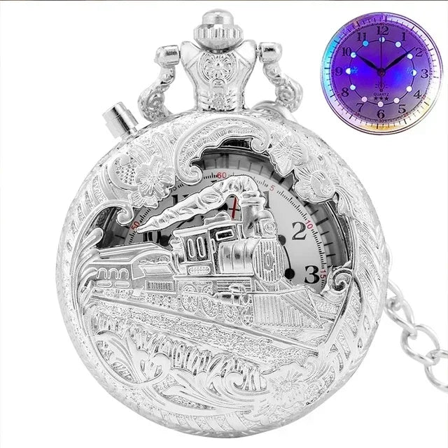Steampunk Men's Locomotive Watch – industrial design