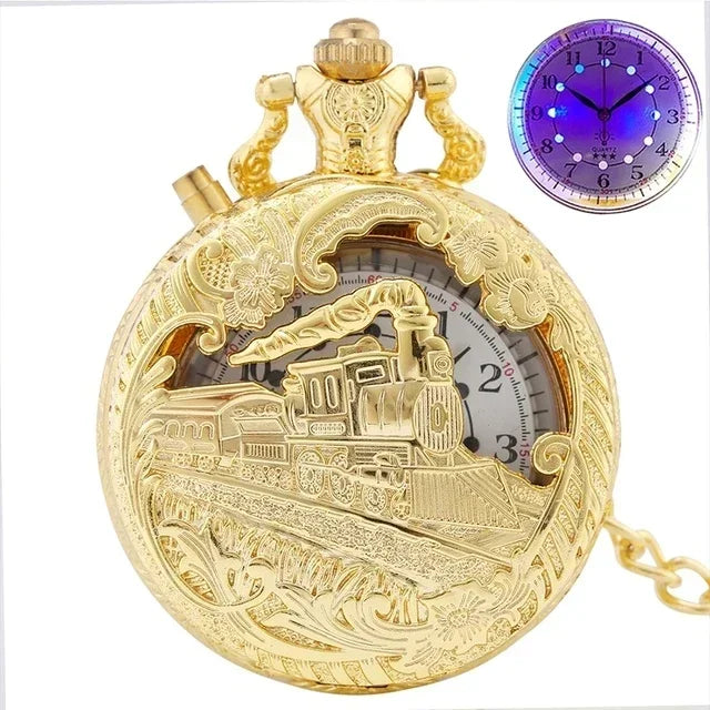 Steampunk Men's Locomotive Watch – mechanical look