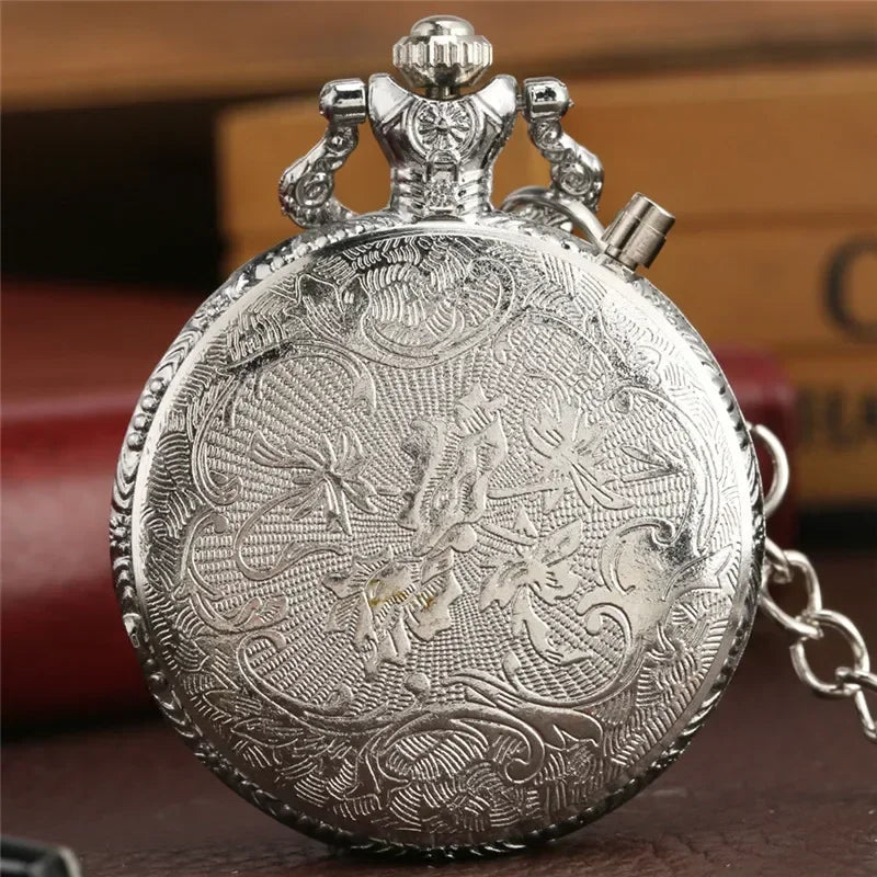 Steampunk Men's Locomotive Watch – retro aesthetic