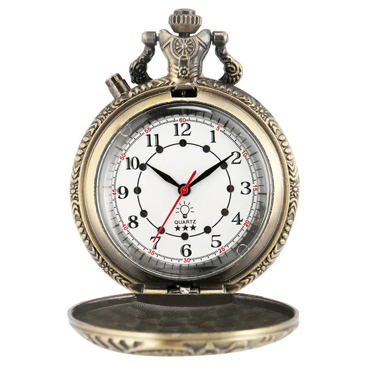 Steampunk Men's Locomotive Watch – unique theme