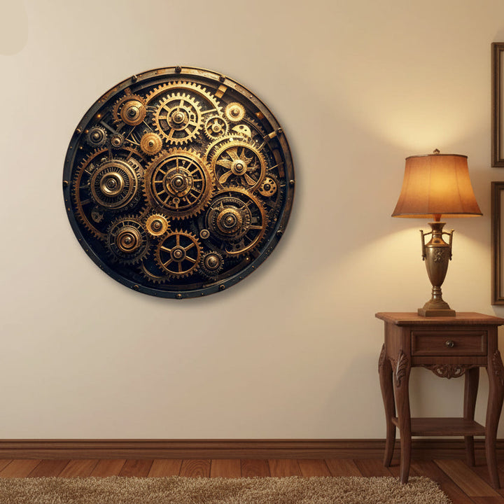 Steampunk Metal Gear Wall Art