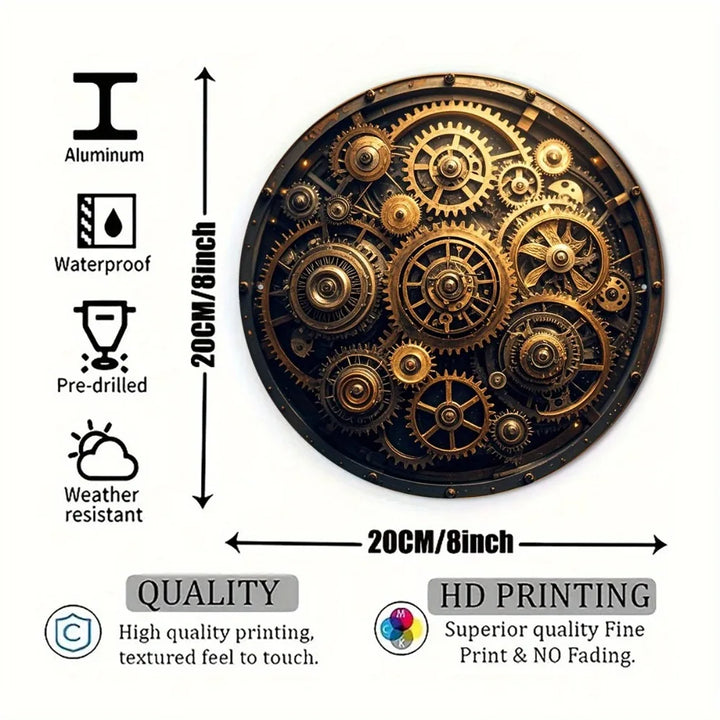 Steampunk Metal Gear Wall Art fashion