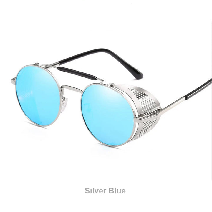 Steampunk Mirrored Sunglasses UV Protection – classic steampunk