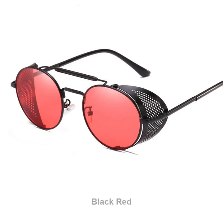 Steampunk Mirrored Sunglasses UV Protection – reflective style