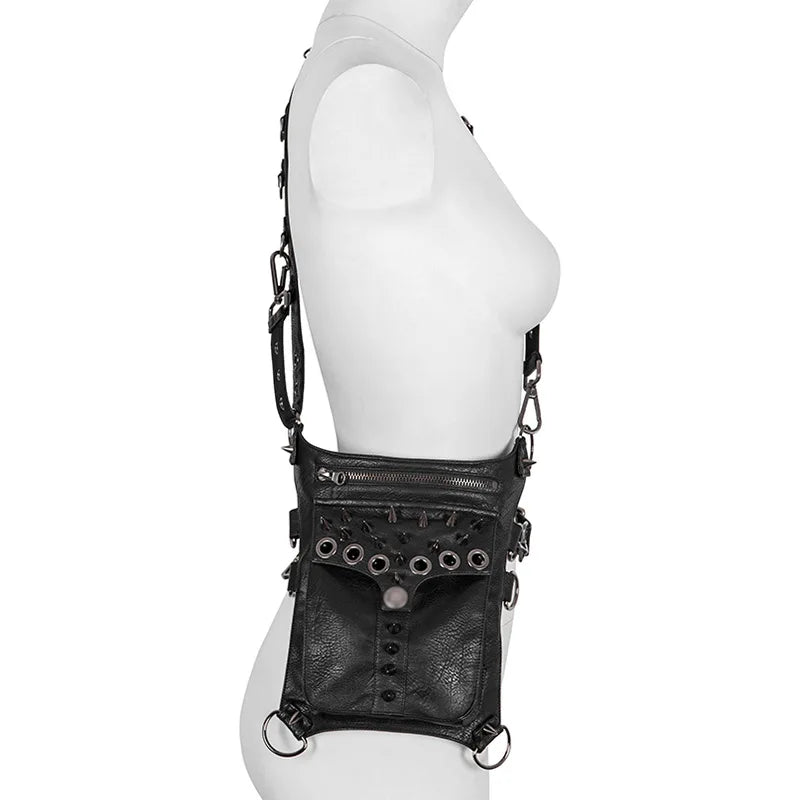  Steampunk Motorcycle-Style Bag elegant