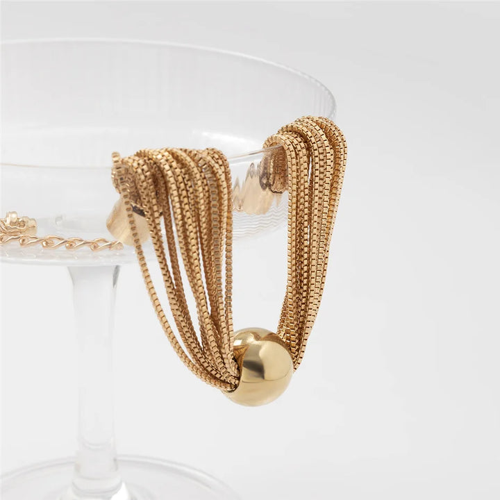 Steampunk Multiple Chain Bracelet industrial