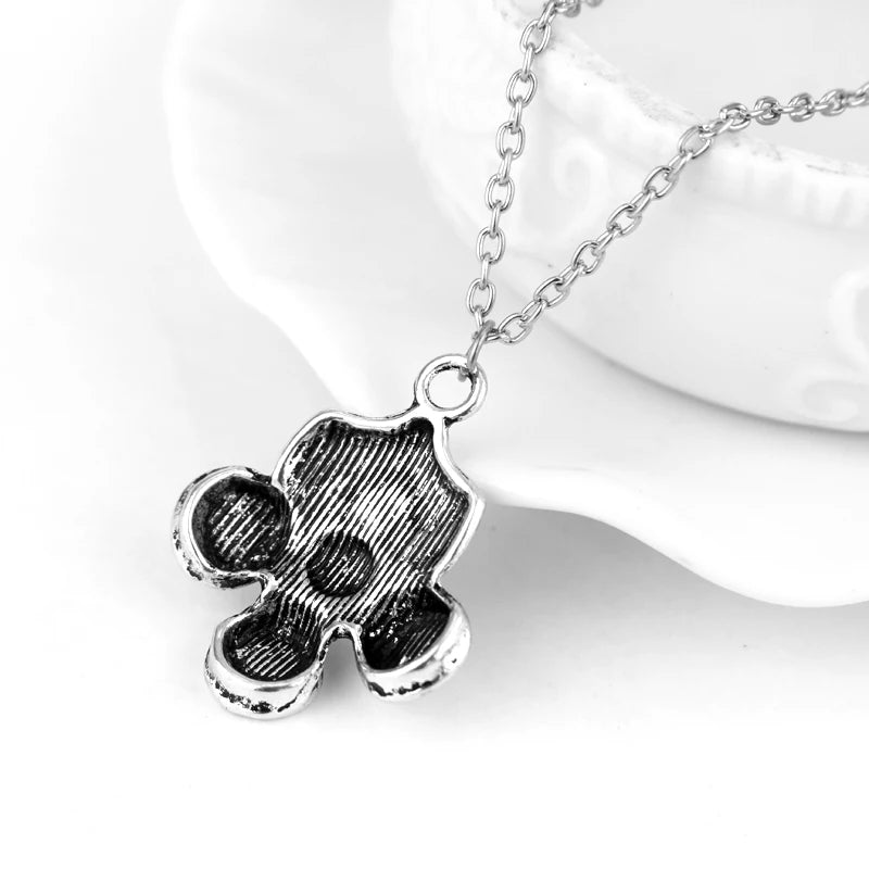 Steampunk Necklace Vintage Mask Metal