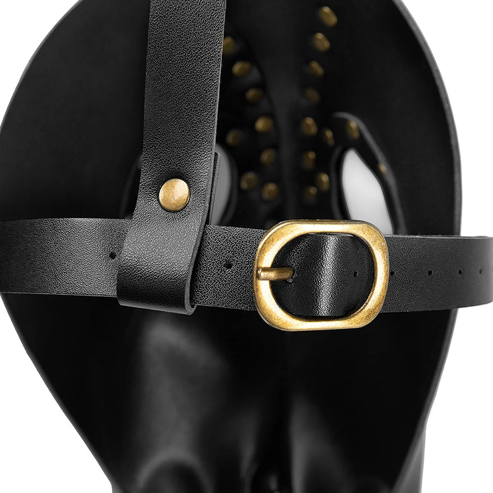 Steampunk Octopus Squid Mask in PU Leather Style