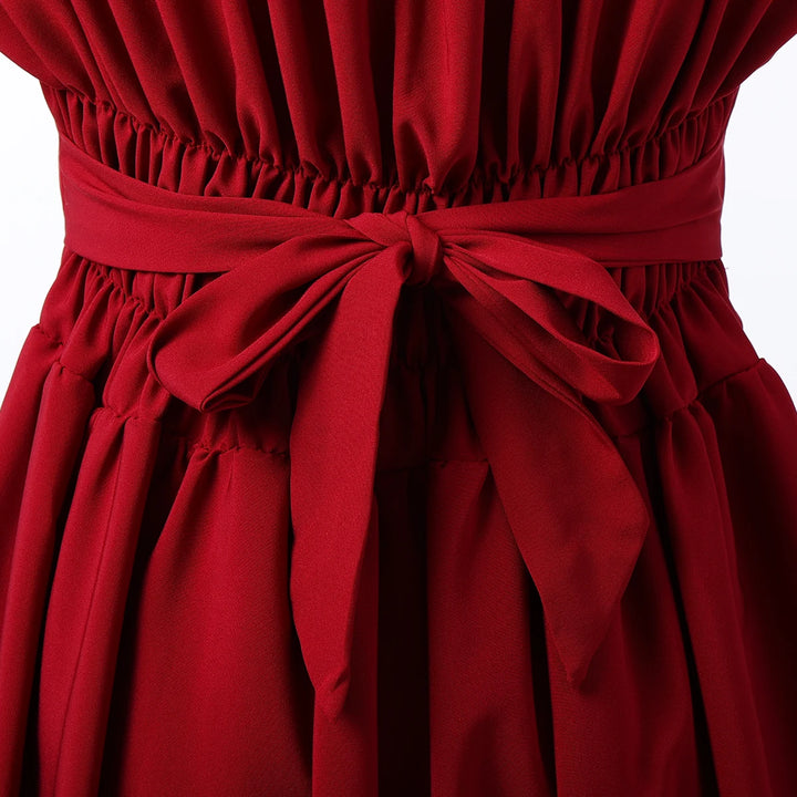 Steampunk Off-the-Shoulder Pirate Dress elegant