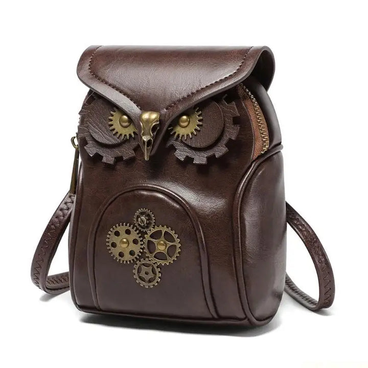 Steampunk Owl Shoulder Bag tendance