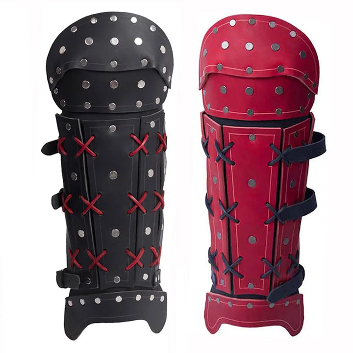 Steampunk PU Leather Leg Armor quality