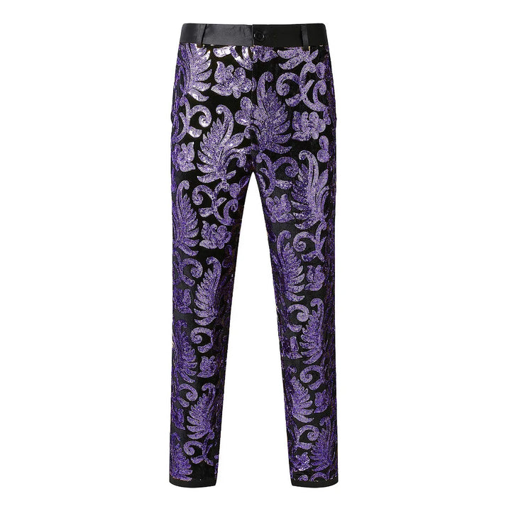 Steampunk Pants With Sequin Patterns glamorous