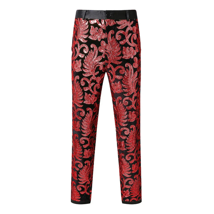 Steampunk Pants With Sequin Patterns vintage