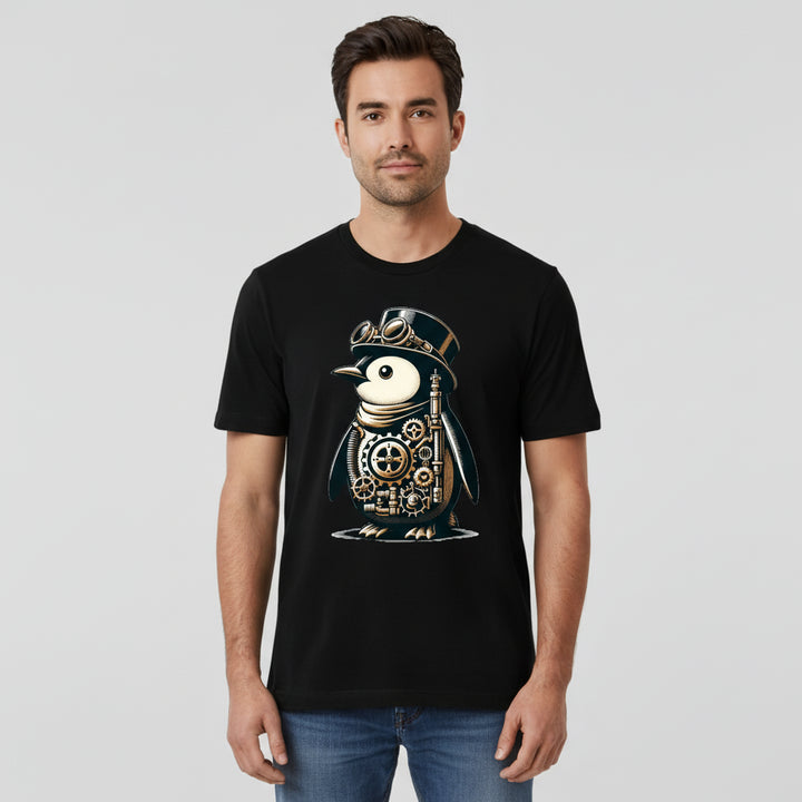 Steampunk Penguin T-shirt