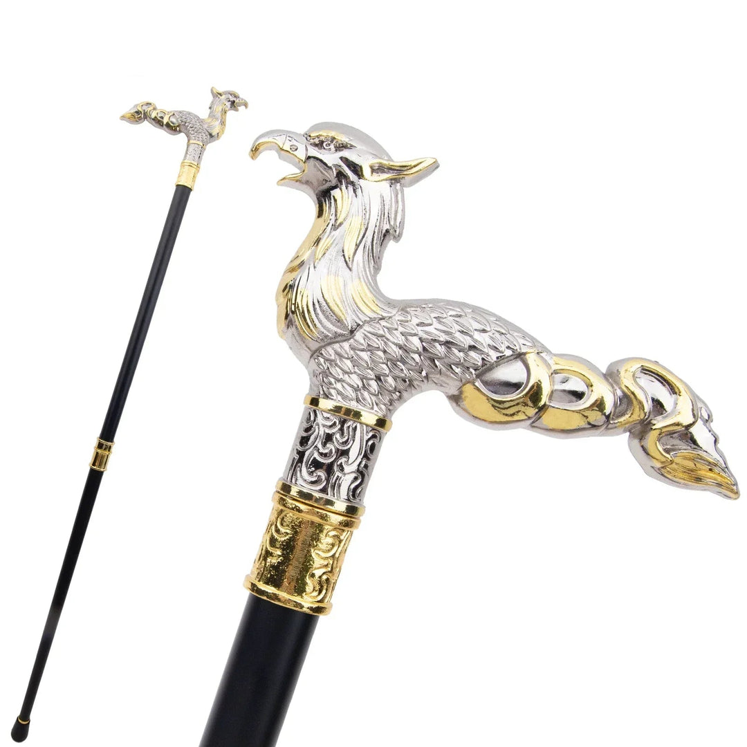 Steampunk Phoenix Cane unique
