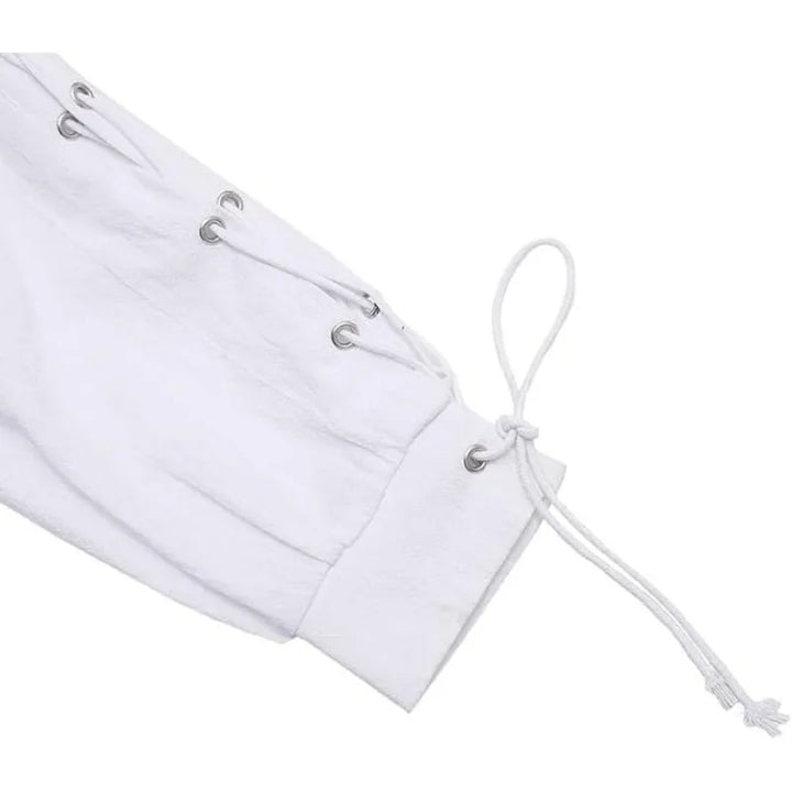 Steampunk Pirate Shirt With Laces – adventurous style